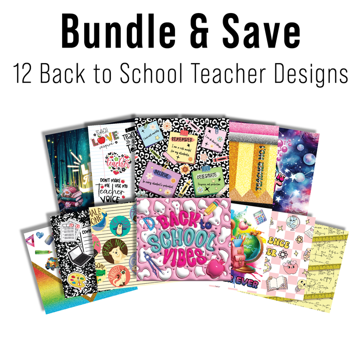 Digital Sublimation Designs - Back to School Teachers