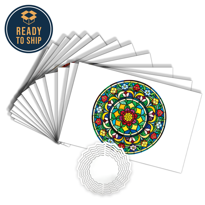 Assorted Ready to Press Sublimation - Wind Spinner Wraps — Wind Spinner Series B
