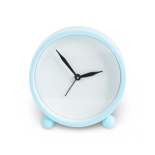 Sublimatable Decorative Alarm Clock - side view | sublimatable personalized gift blank