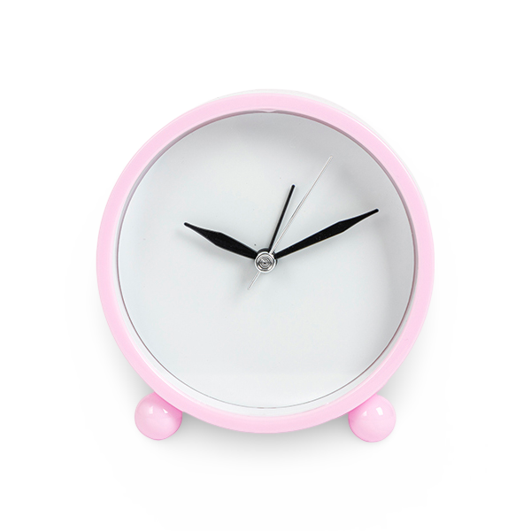 Sublimatable Decorative Alarm Clock - top view | sublimatable personalized gift blank