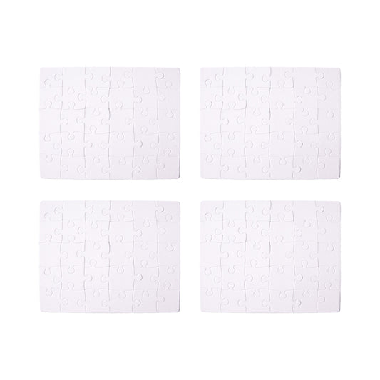 SUBLIMATABLE CARDBOARD PUZZLE - 4 PACK
