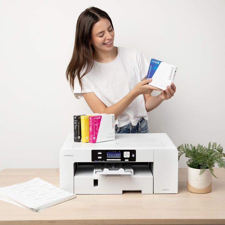 Sawgrass Sg1000 Printer W/ Bypass Tray Bundle