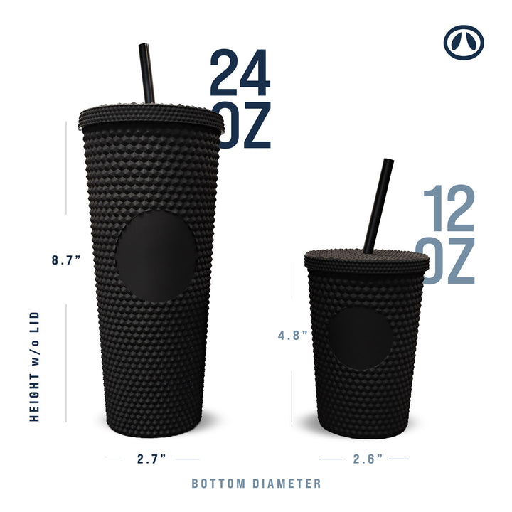 24oz Studded Tumblers