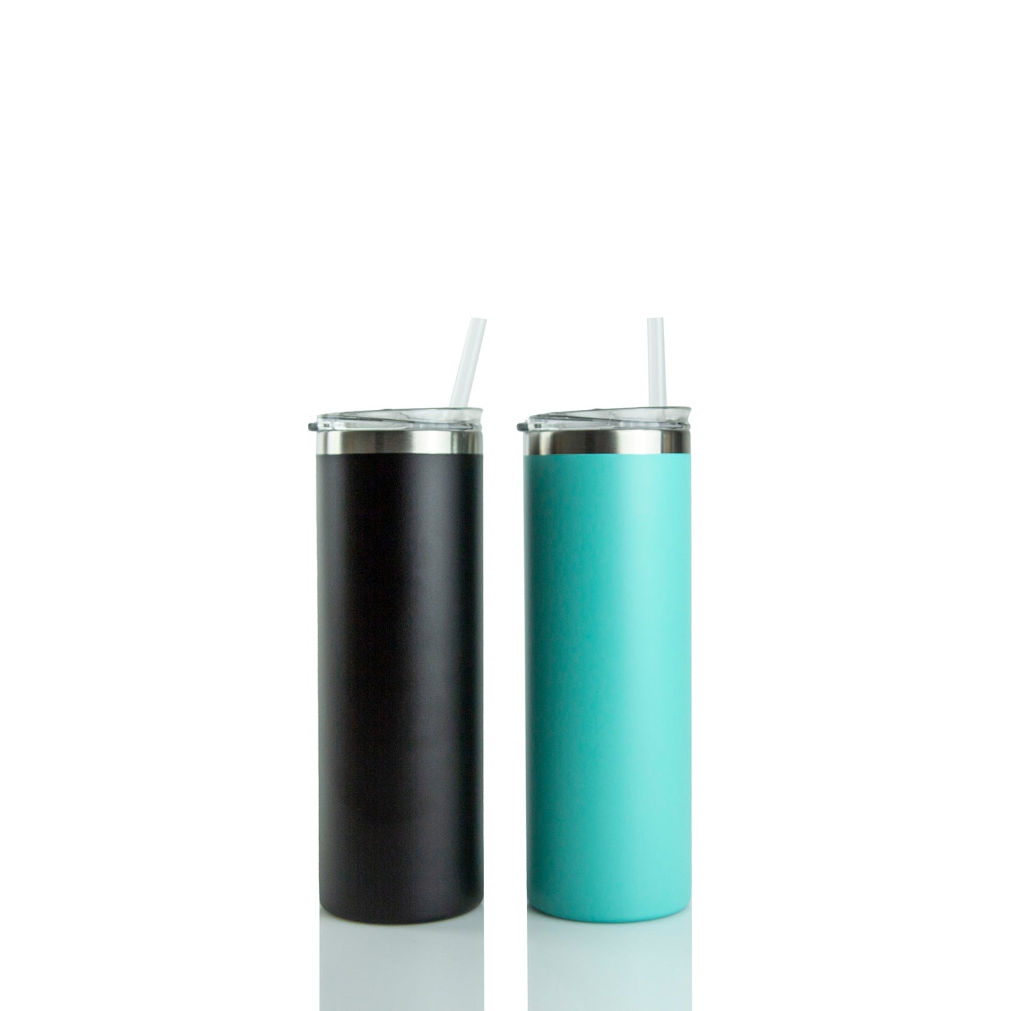 ***CLOSEOUT*** 20oz SKINNY POWDERCOATED TUMBLER