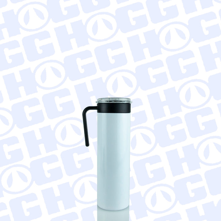 Skinny Screw on Handle - top view | tumbler handle accessory
