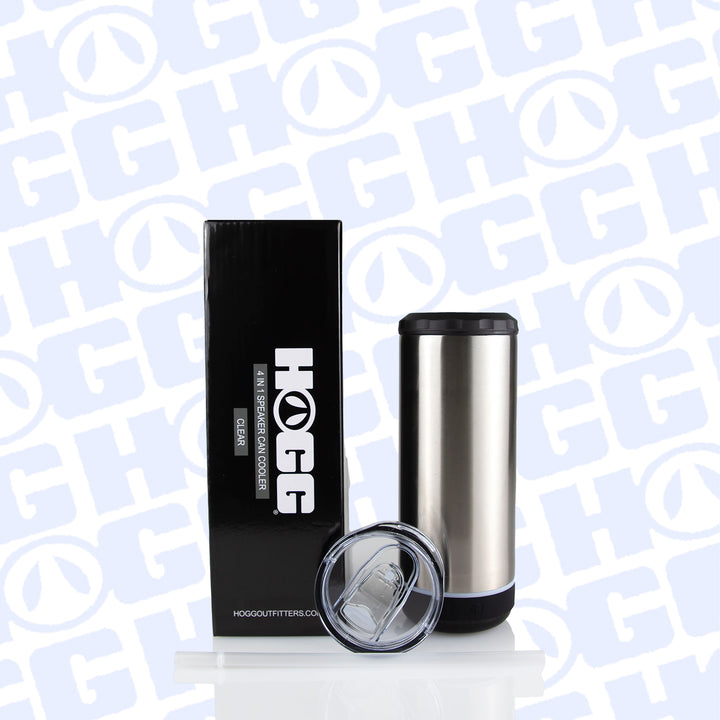 4 in 1 Sublimatable Clear Speaker Can Cooler | Clear