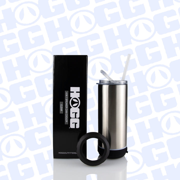 4 in 1 Sublimatable Clear Speaker Can Cooler Case (25 Units) | Clear