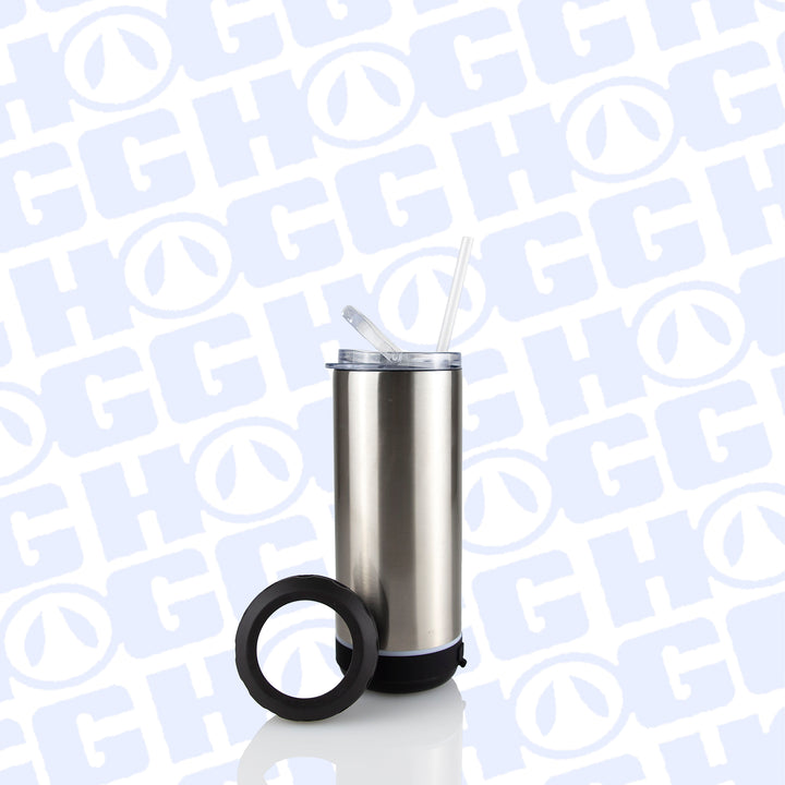 4 in 1 Sublimatable Clear Speaker Can Cooler Case (25 Units) | Clear