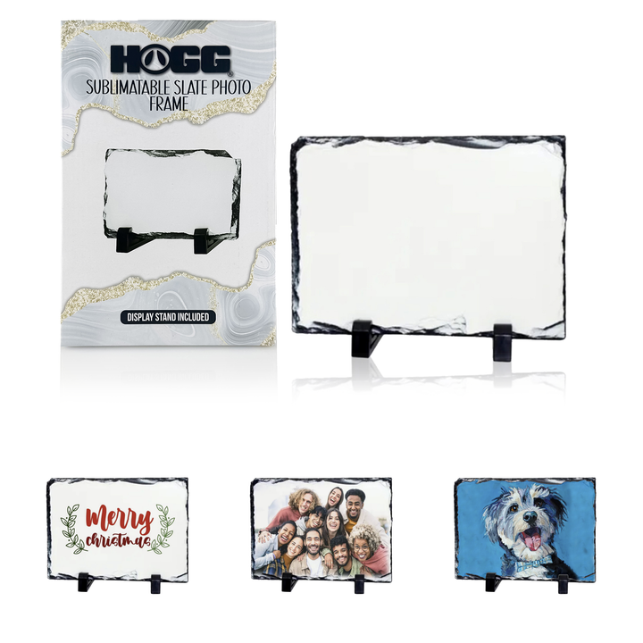 Sublimatable Slate Photo Frame - sublimatable personalized gift blank for personalized gifts and sublimation businesses
