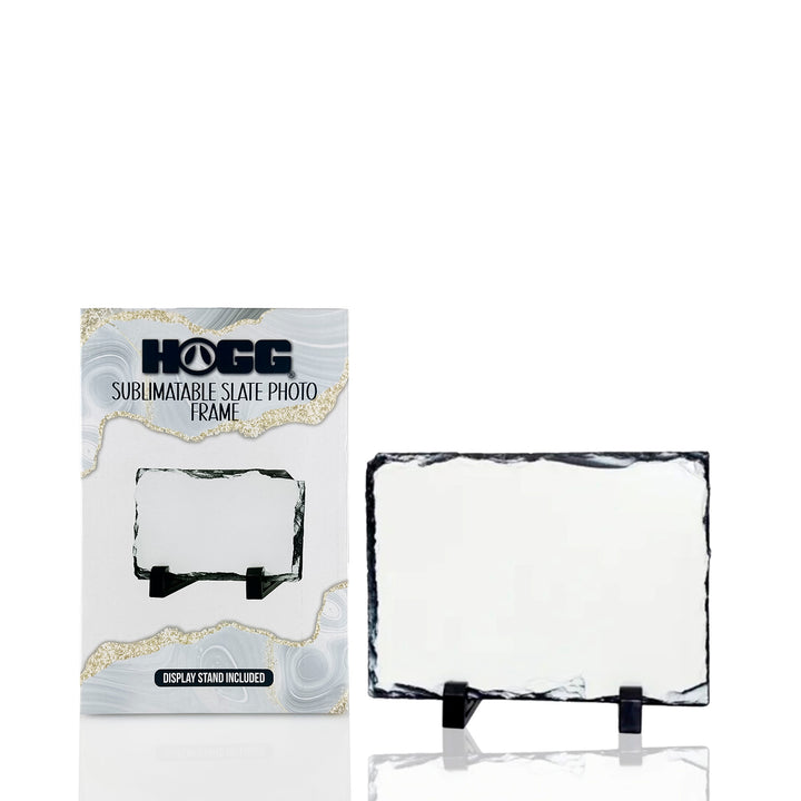 Sublimatable Slate Photo Frame - front view | sublimatable personalized gift blank