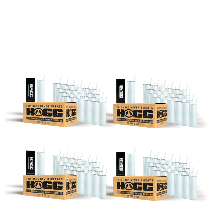 20oz Sublimatable Skinny Case Bundle (4 Cases, 96 Units)
