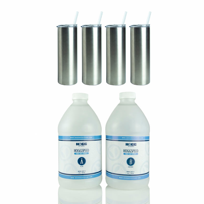 *PROMOCIÓN* KIT DE EPOXI DE 1 GALÓN CON VASOS GRATIS