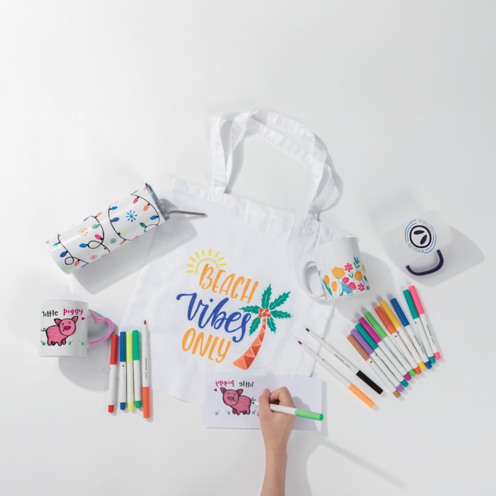 Hogg Diy Sublimation Markers - 18 Colors - front view | sublimatable blank