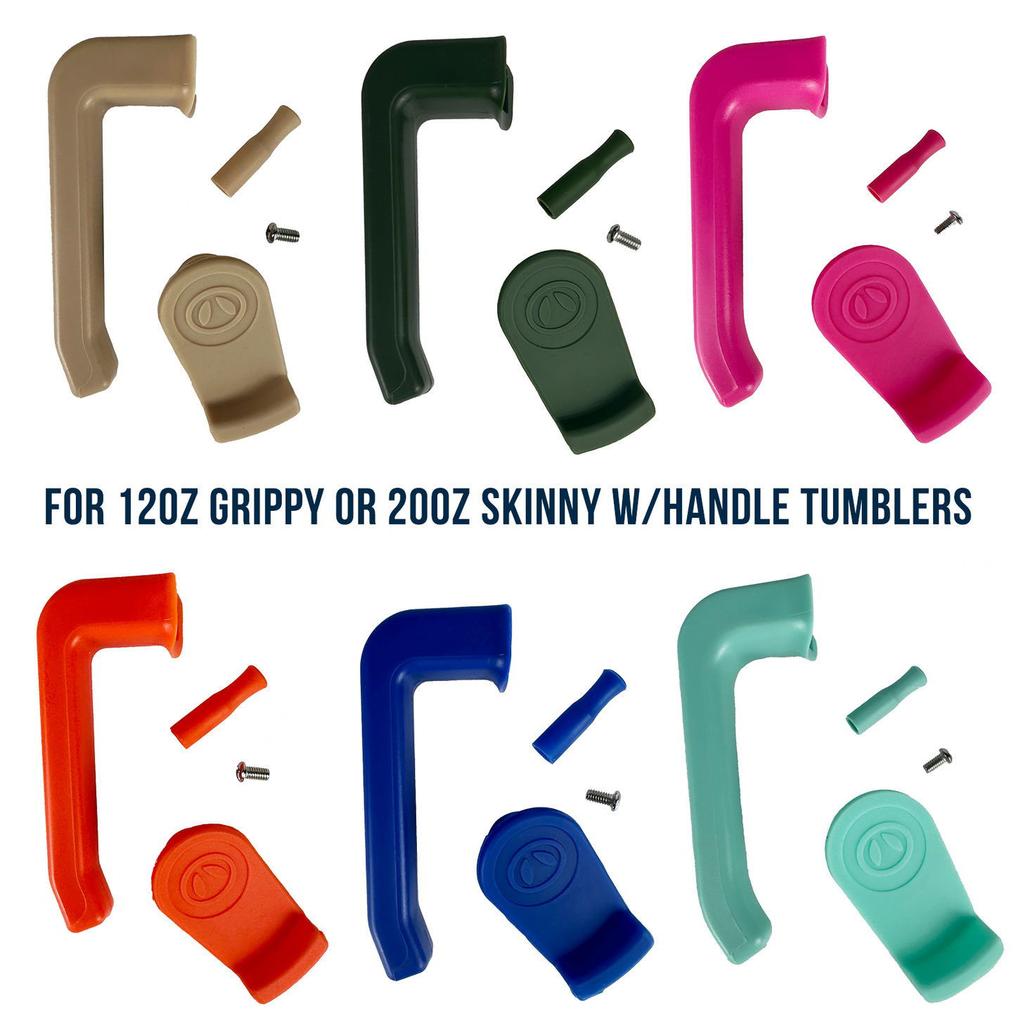 12oz GRIPPY or 20oz SKINNY W/ HANDLE ACCESSORY SET