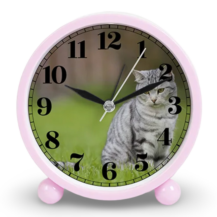 Sublimatable Decorative Alarm Clock - lifestyle view | sublimatable personalized gift blank