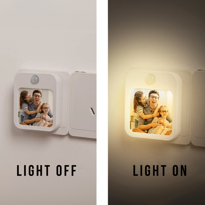 Sublimatable Led Night Light Lamp - front view | sublimatable personalized gift blank