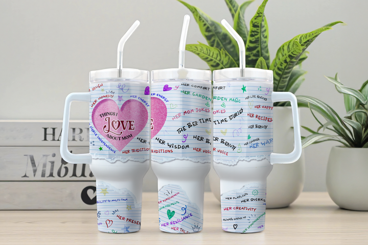 Assorted Ready to Press Sublimation Tumbler Prints (12 Pack) - Mother's Day 2025 — 40oz Traveler