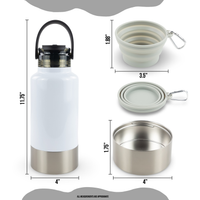 32oz Sublimatable Hydro Hound Tumbler Case (12 Units)