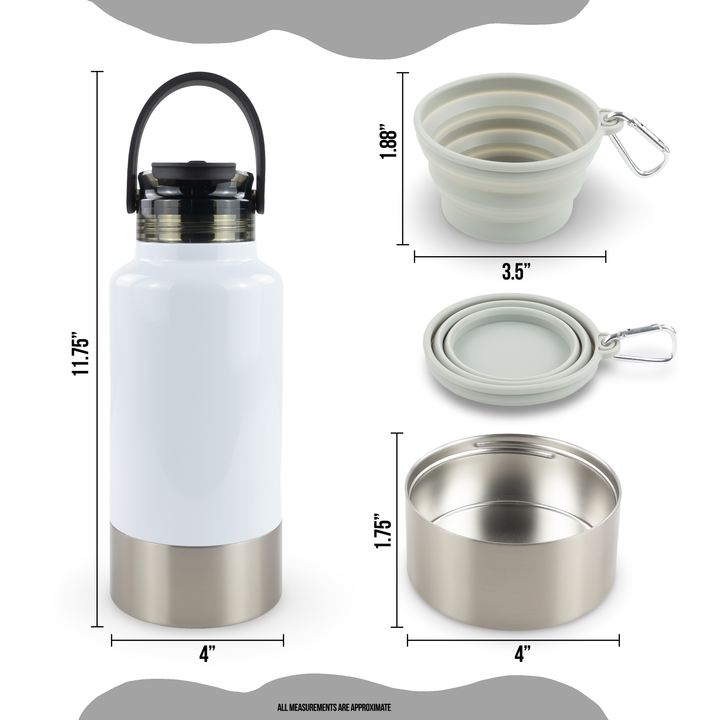 32oz Sublimatable Hydro Hound Tumbler Case (12 Units)