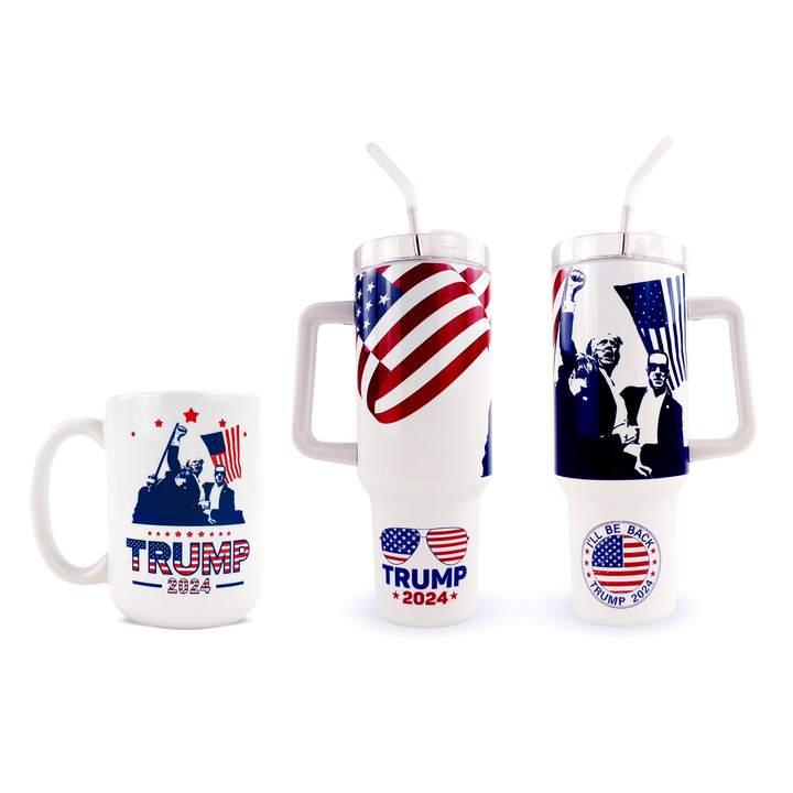 Red, White & Blue - Patriotic Tumbler Series