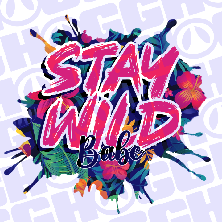 Multi Product Use - Digital Sublimation Designs - Vibrant Beach — Stay Wild Babe