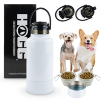 32oz Sublimatable Hydro Hound Tumbler — White