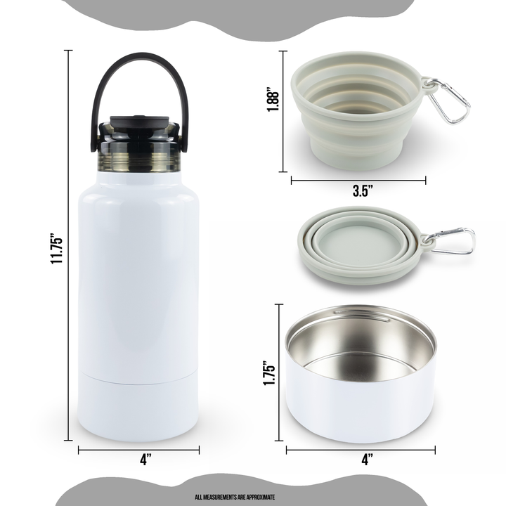 32oz Sublimatable Hydro Hound Tumbler Case (12 Units)