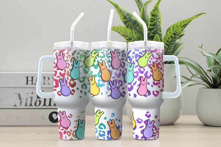 Digital Sublimation Designs - Easter — 30oz Grippy — Wild Peeps Party 1