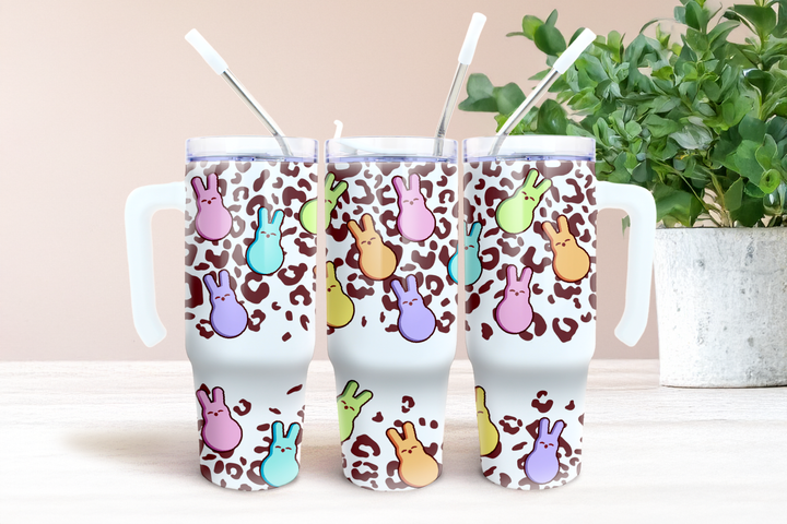 Digital Sublimation Designs - Easter — 30oz Grippy — Wild Peeps Party 2