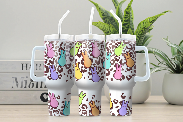 Digital Sublimation Designs - Easter — 30oz Grippy — Wild Peeps Party 2