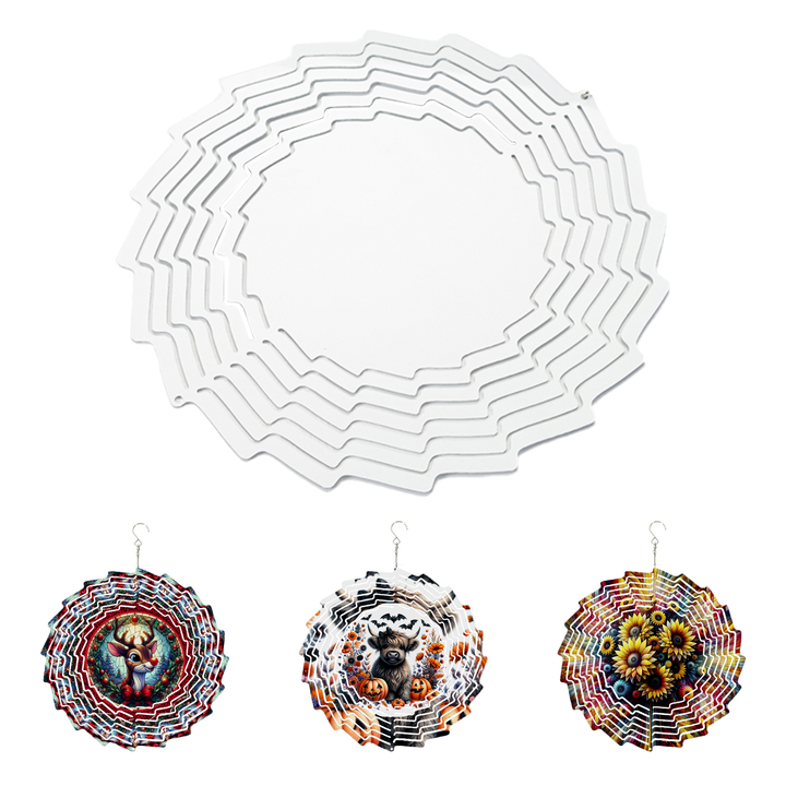 Sublimatable Wind Spinners - sublimatable personalized gift blank for personalized gifts and sublimation businesses