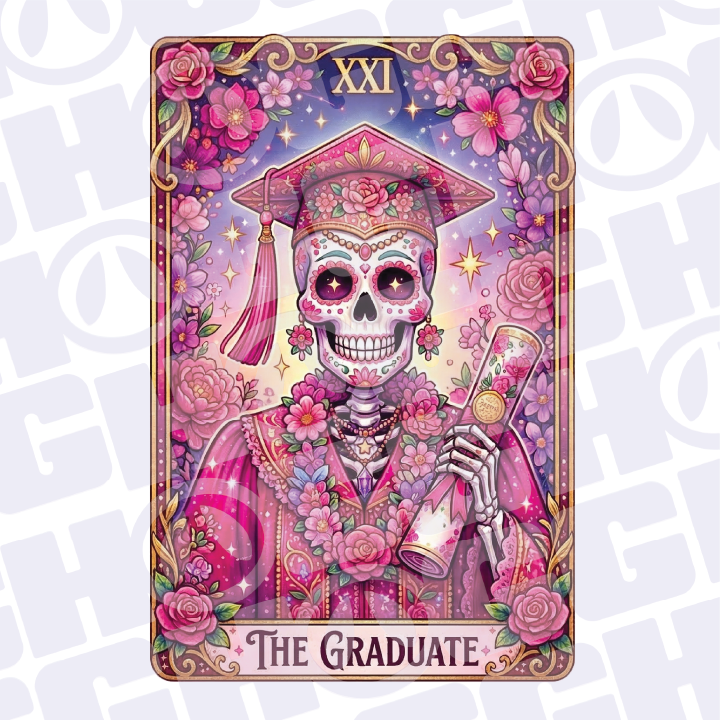 Multi Product Use - Digital Sublimation Designs - Class of 2026 — Tarot Card Graduate