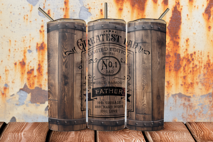 Assorted Ready to Press Sublimation Tumbler Prints (14 Pack) - Father's Day 2025 — 20oz Skinny