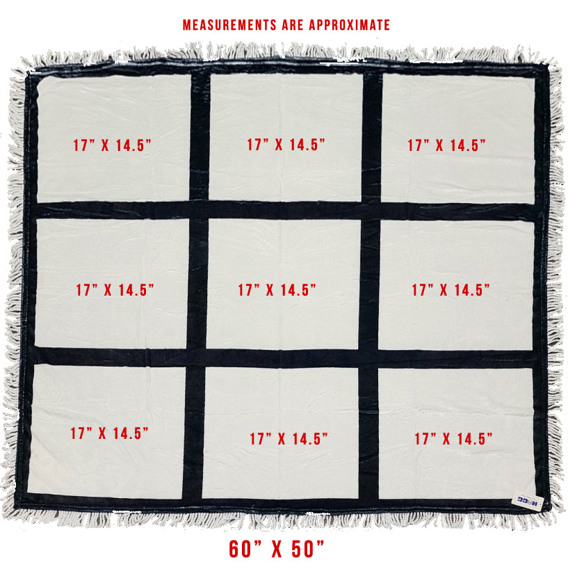 SUBLIMATABLE BLANKETS