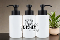 Assorted Ready to Press Sublimation 18oz Soap Dispenser Prints (17 Pack)