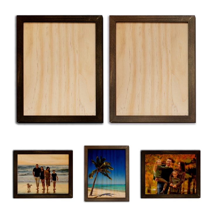 Sublimatable Wood Photo Panel - sublimatable personalized gift blank for personalized gifts and sublimation businesses