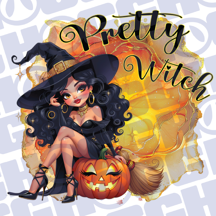 Multi Product Use - Digital Sublimation Designs - Halloween 2025 — Pretty Witch