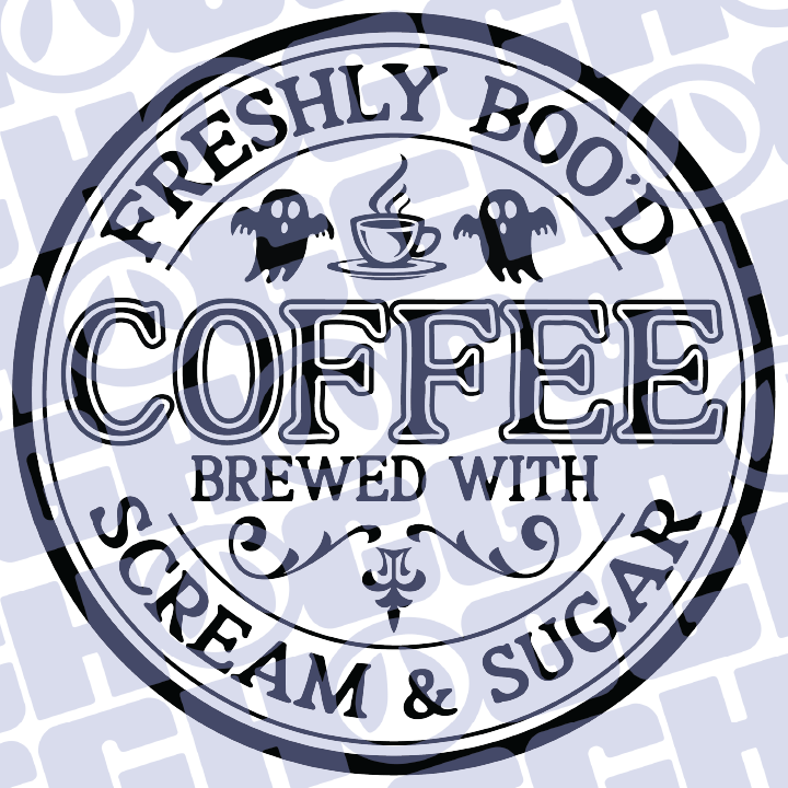 Multi Product Use - Digital Sublimation Designs - Halloween 2025 — Freshly Boo'd Coffee