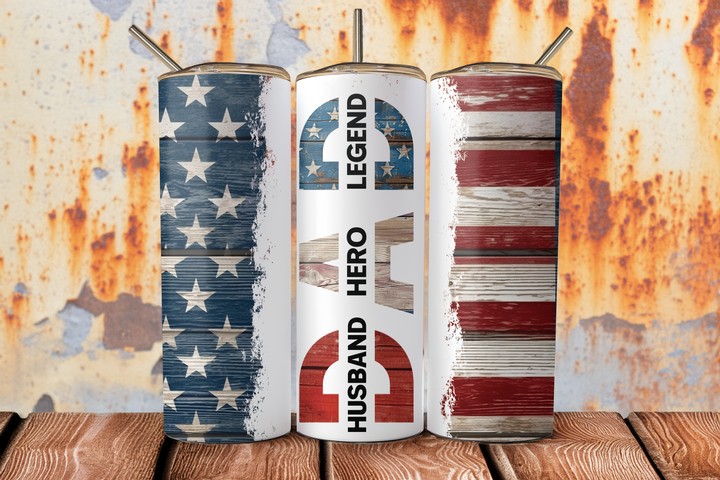 Assorted Ready to Press Sublimation Tumbler Prints (14 Pack) - Father's Day 2025 — 20oz Skinny