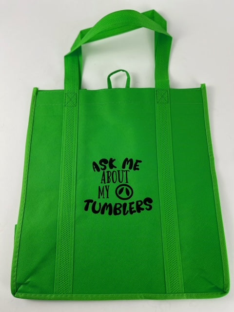 Hogg Tote Bag w/ Printing - front view | sublimatable home decor blank