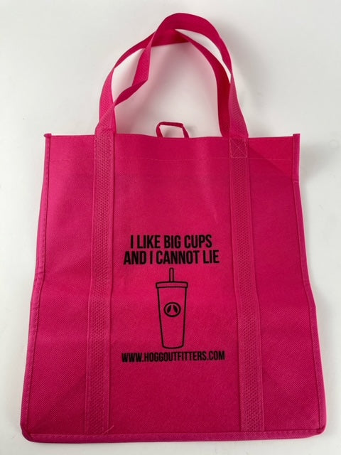 Hogg Tote Bag w/ Printing - side view | sublimatable home decor blank