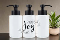 Assorted Ready to Press Sublimation 18oz Soap Dispenser Prints (17 Pack)