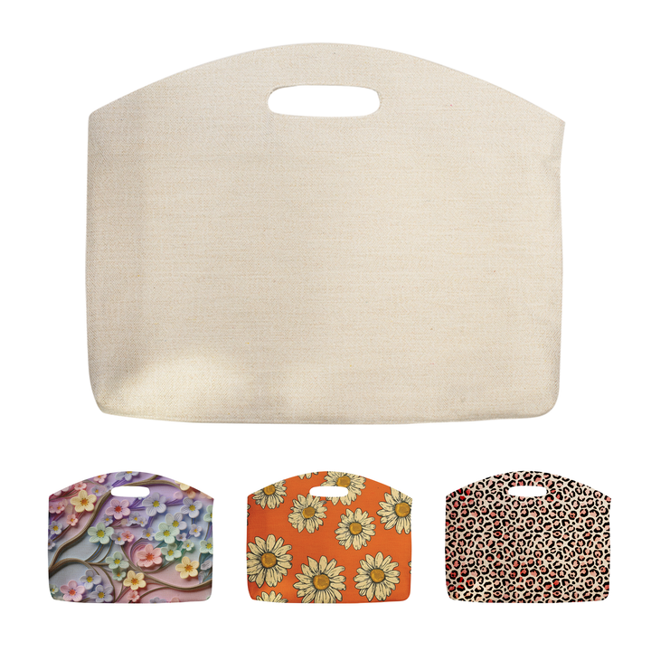 Sublimatable Linen Laptop Bag - sublimatable home decor blank for personalized gifts and custom home decor