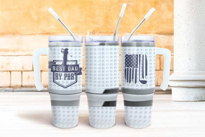 Digital Sublimation Designs - Father's Day 2025 Tumbler Wraps — 30oz Grippy — #1 Pops