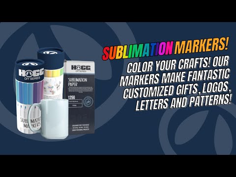 Hogg Diy Sublimation Markers - 18 Colors