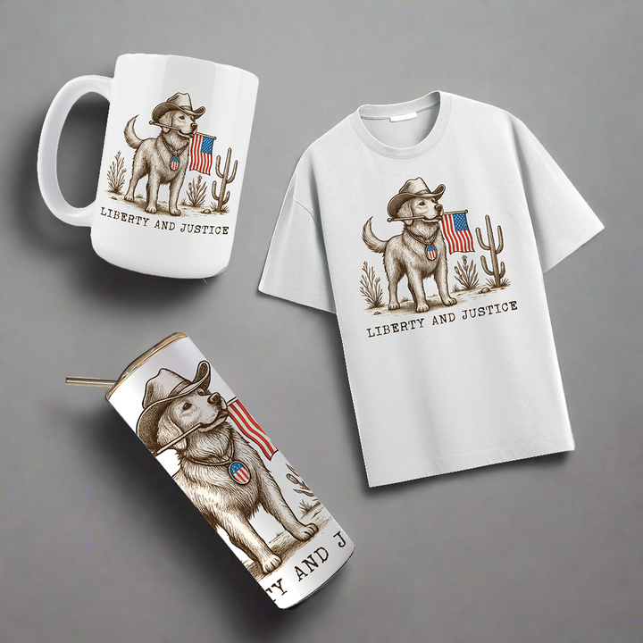 Multi Product Use - Digital Sublimation Designs - Fourth of July — Liberty and Justice