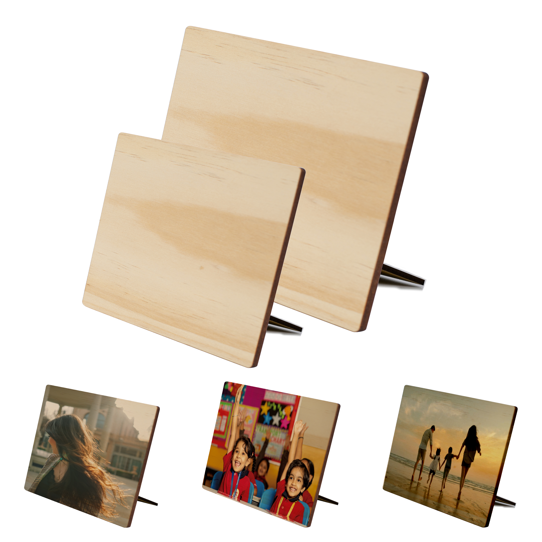 Sublimatable Picture Frame SUBLIMATABLE TABLETOP WOOD PHOTO PANEL – The Stainless Depot
