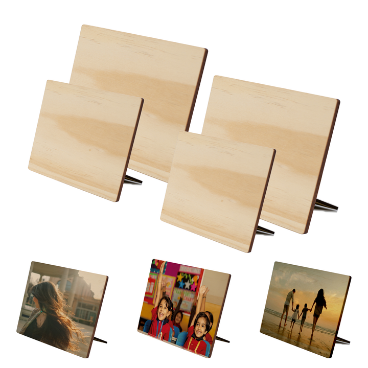 Sublimatable Tabletop Wood Photo Panel (2 Pack) - sublimatable personalized gift blank