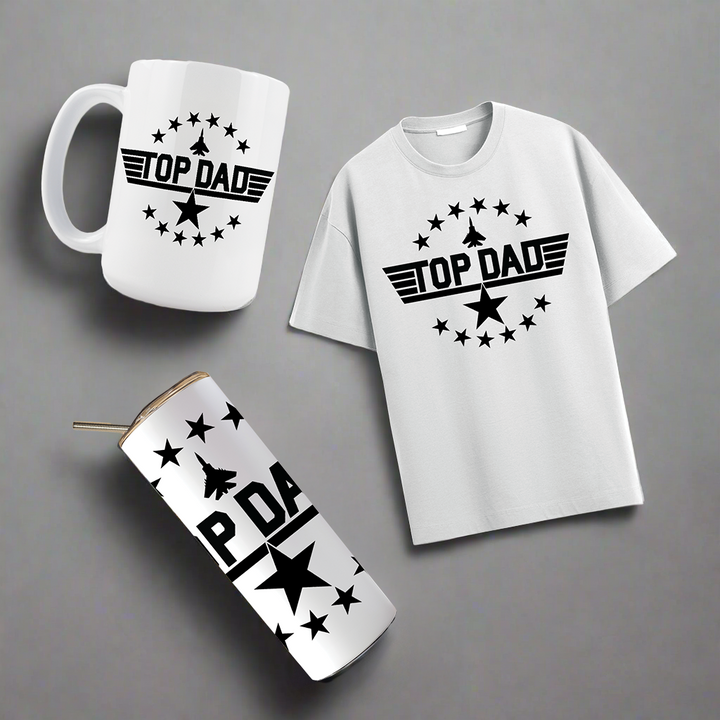 Multi Product Use - Digital Sublimation Designs - Father's Day 2025 — Top Dad