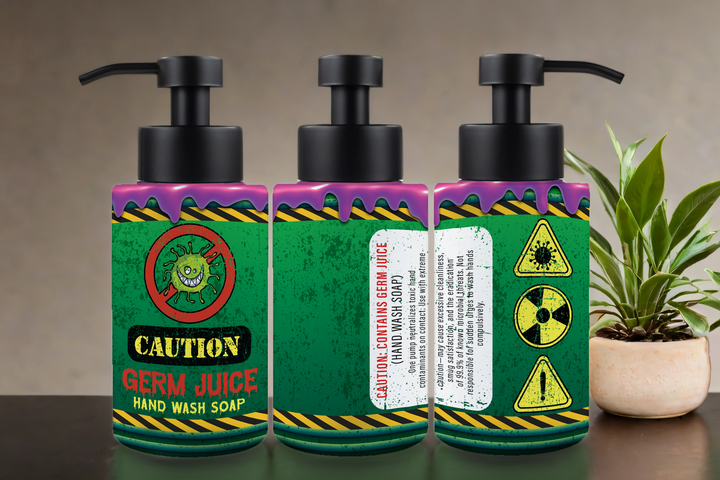 Digital Sublimation Designs - 18oz Soap Dispenser Wraps